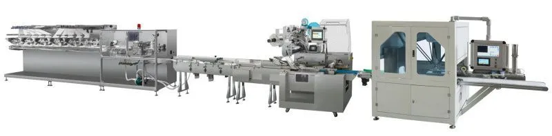 картинка Линия по производству влажных салфеток A-954B от интернет-магазина Метасила