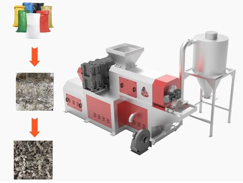 картинка Оборудование для переработки LDPE/LLDPE (отжим и резка), модель 600кг/ч от интернет-магазина Метасила