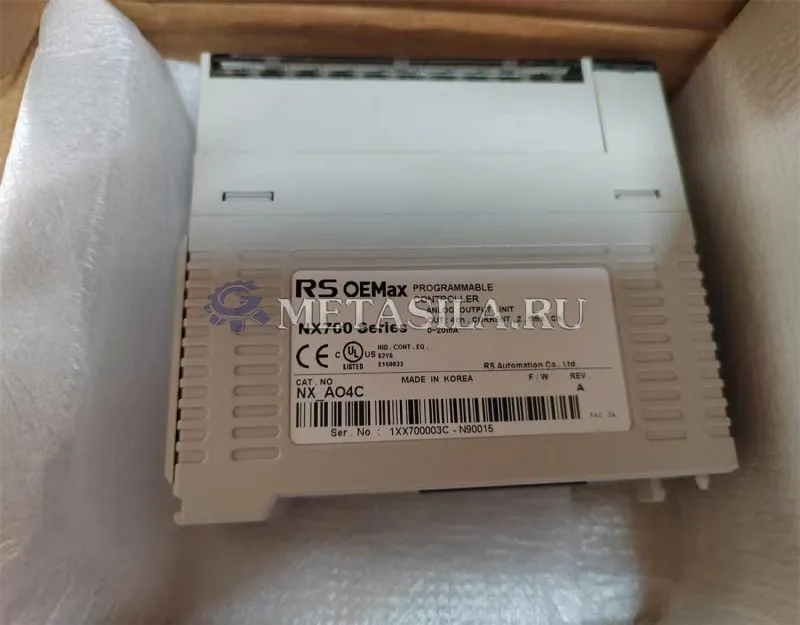картинка NX_A04C Allen-Bradley OEMax, analog output unit, out:4Ch, CURRENT, 2,5ms/Ch, 0-20mA от интернет-магазина Метасила