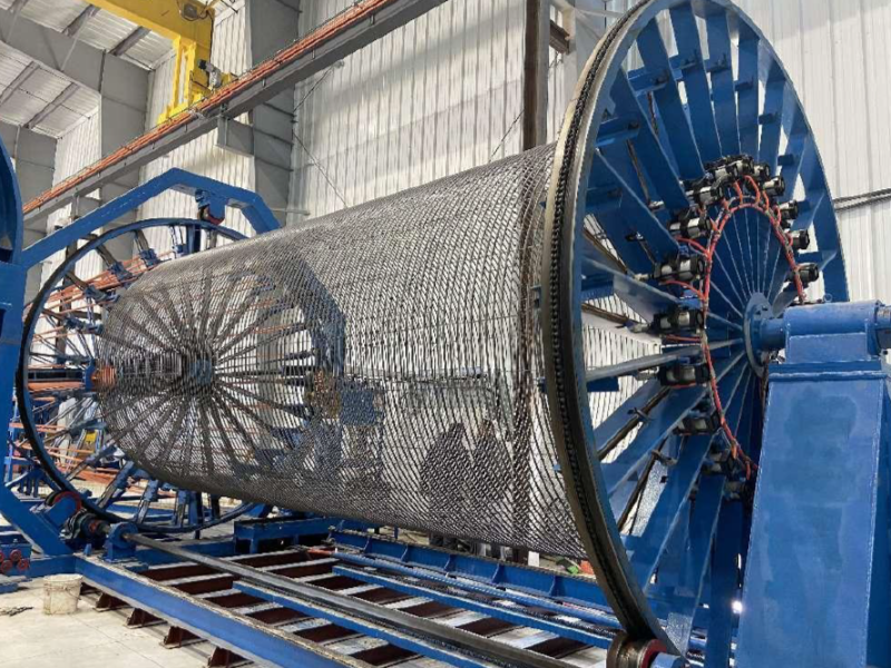 картинка Сварочный аппарат для изготовления каркаса для бетонных труб, модель VC-3000 от интернет-магазина Метасила