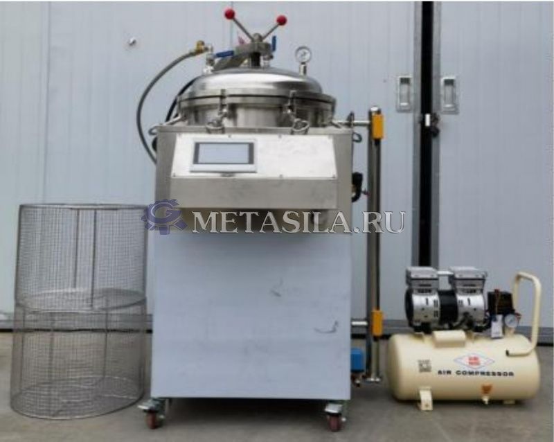 картинка Автоклав вертикальный на 150 л от интернет-магазина Метасила