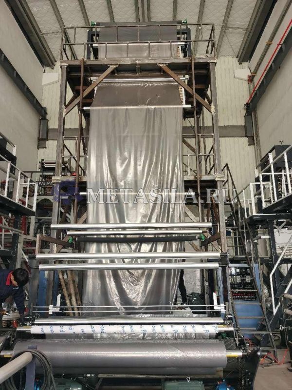 картинка Станок по производству полиэтиленовой пленки R-10  от интернет-магазина Метасила