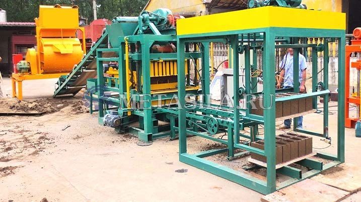 картинка Станок для производства блоков/кирпича  от интернет-магазина Метасила