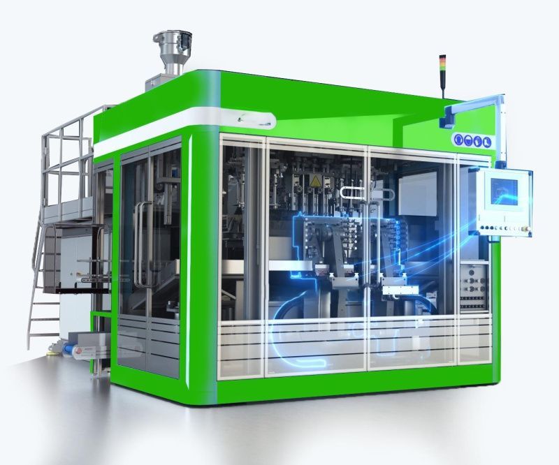 картинка Экструзионно-выдувная машина FR-405 от интернет-магазина Метасила