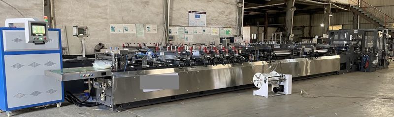 фото Линия по производству пакетов Дой-пак (модель ZERUB-80) от интернет-магазина Метасила