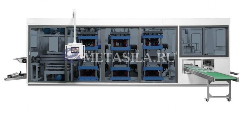 картинка Станок по производству пластиковых крышек WR-85  от интернет-магазина Метасила