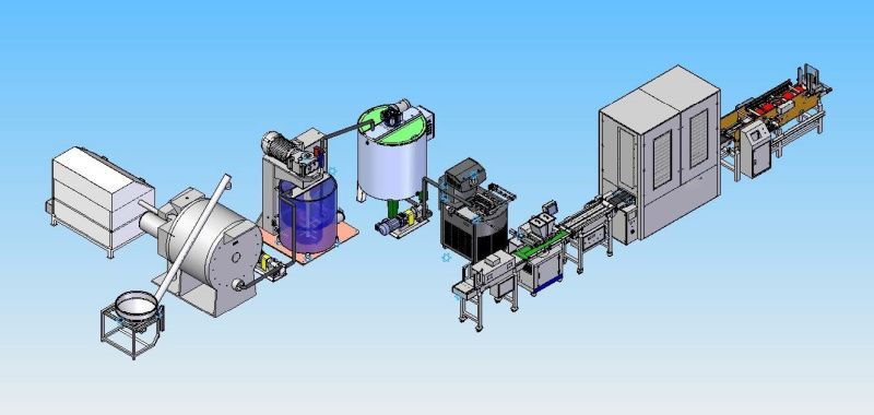 картинка Линия по производству шоколада E-40 от интернет-магазина Метасила