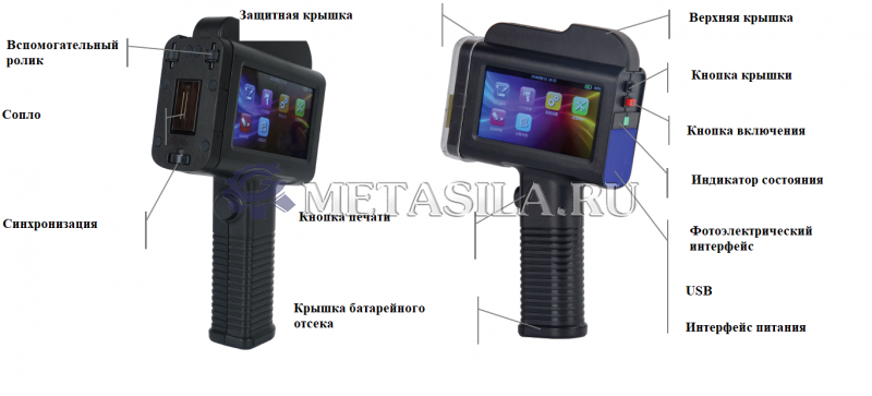 картинка Широкоформатный ручной струйный принтер Bentsai B35  от интернет-магазина Метасила