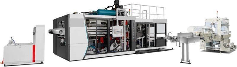 картинка Линия по производству пластиковых стаканчиков SED-700 от интернет-магазина Метасила