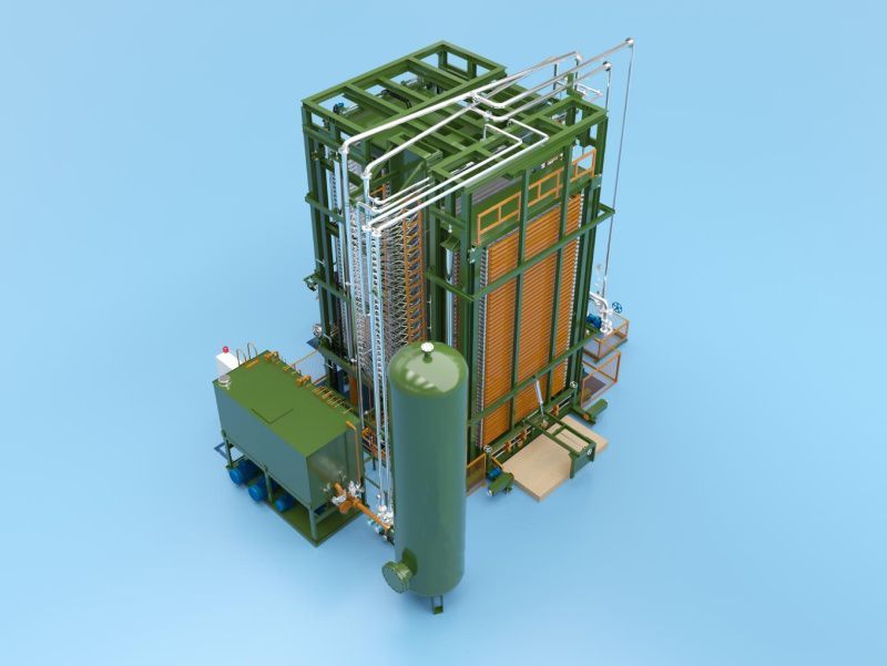 картинка Станок для горячего прессования фанеры V-14S от интернет-магазина Метасила