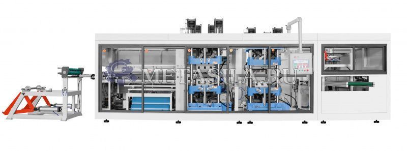 картинка Линия по производству пластиковых контейнеров RT-75 от интернет-магазина Метасила