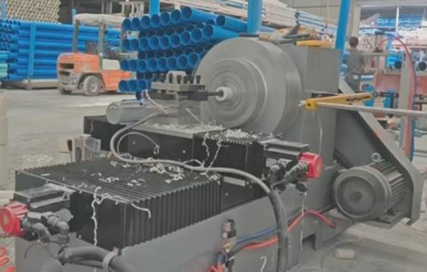 картинка Резьбонакатной станок для ПВХ труб 90-400мм, модель NB-90 от интернет-магазина Метасила