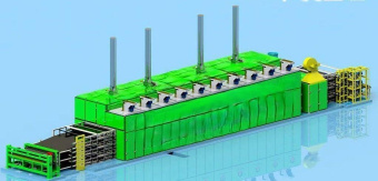 картинка Роликовая сушилка для шпона REC332 от магазина Метасила