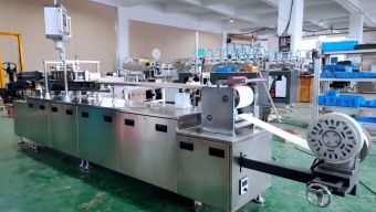 картинка Линия по производству бумажных палочек N-010-A от магазина Метасила