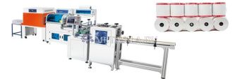 фото Линия упаковки кассовой чековой ленты (тип А)  от магазина Метасила