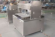 Сегодня на заводе в Китае: тестирование станка для нарезки кондитерских изделий перед отправкой в Россию