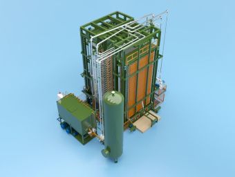 картинка Станок для горячего прессования фанеры V-14S от магазина Метасила