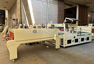 Тестируем очередной Станок для упаковки в термоусадочную пленку на заводе Тестируем очередной Станок для упаковки в термоусадочную пленку на заводе