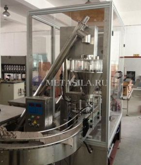 фото Линия по россыпи порошковых продуктов в ведра от 1,5 кг до 5 кг  от магазина Метасила