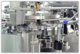 фото Полностью автоматическая роторная вакуумная герметизирующая машина от магазина Метасила