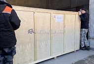 Привезли перемоточный станок для бумаги и пленки клиенту в Подмосковье