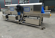 провели тестовый запуск Линии для мойки ящиков провели тестовый запуск Линии для мойки ящиков