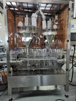 фото Линия по упаковке сухих продуктов в железные банки E-98 от магазина Метасила