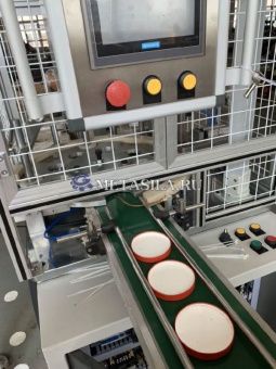 картинка Автоматическая машина для производства крышек для бумажных стаканов от магазина Метасила