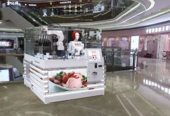 картинка Автоматический робот продажи мороженого в розницу от магазина Метасила