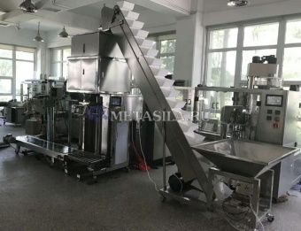 фото Полуавтоматическое упаковочное оборудование для упаковки порошковых продуктов (мешки 0,5 до 50 кг)  от магазина Метасила