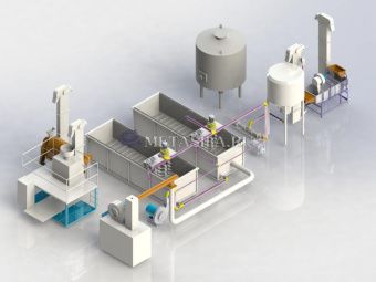 картинка Линия по производству солода (5т/партия) от магазина Метасила