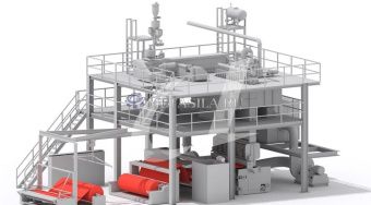 картинка Линия по производству спанбонда PET (3200 мм)  от магазина Метасила