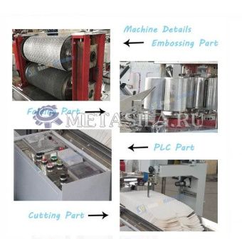 картинка Машина изготовления бумажных салфеток с рисунком от магазина Метасила