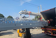 Готовим к отгрузке из Китая 7-метровый станок для ламинирования жалюзи 