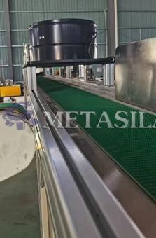картинка Полностью автоматическая линия по производству прямоугольных банок объемом 4-5Л с верхним и нижним торцами  от магазина Метасила