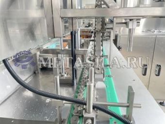 фото Линия для наполнения и укупорки жидкости в пакеты от магазина Метасила