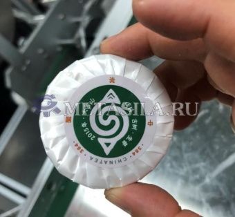 картинка Автоматический станок для упаковки одноразового мыла круглой формы  от магазина Метасила