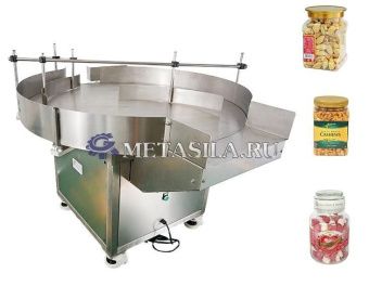 фото Линия по упаковке продукции в круглые банки  от магазина Метасила