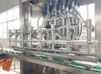 фото Линия для наполнения и укупорки жидкости в пакеты от магазина Метасила