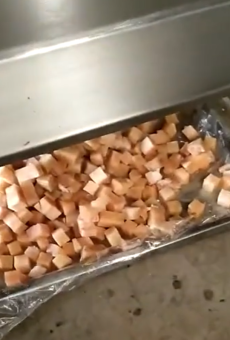 картинка Станок для резки мяса кубиками, модель BM-8 от магазина Метасила