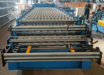 картинка Станок для формования двойной кровельной черепицы, модель WR-2W  от магазина Метасила