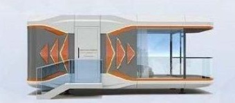 картинка Космический капсульный домик XD-600 от магазина Метасила