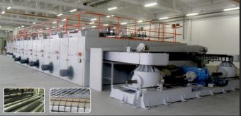 картинка Линия по производству 6-метровой двухосной георешетки W-875  от магазина Метасила